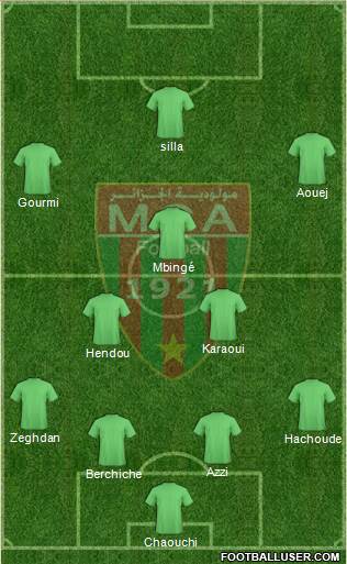 Mouloudia Club d'Alger football formation