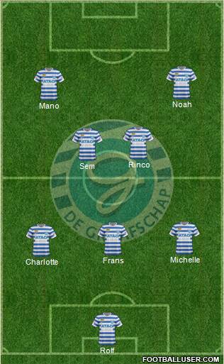De Graafschap Formation 2014