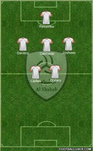 Al-Shabab (KSA) Formation 2014