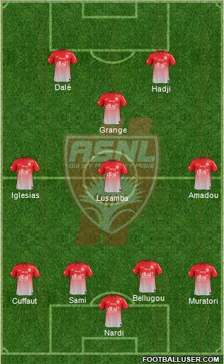 A.S. Nancy Lorraine Formation 2014