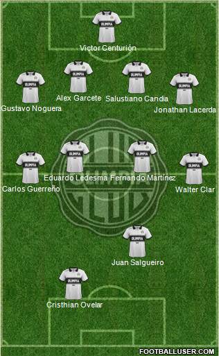 C Olimpia Formation 2014