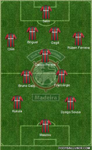 Clube Sport Marítimo - SAD Formation 2014