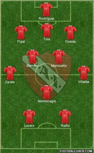 Independiente Formation 2014