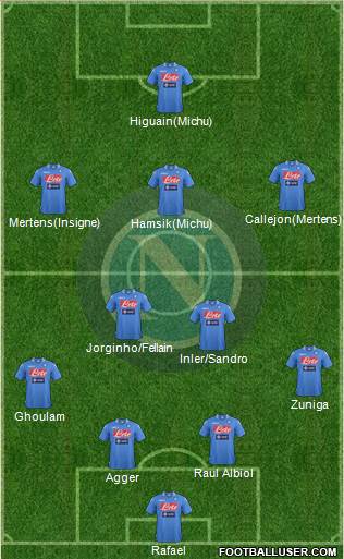 Napoli Formation 2014