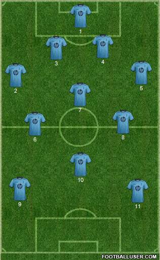 Tottenham Hotspur Formation 2014