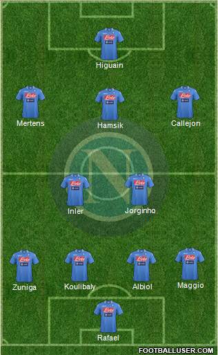Napoli Formation 2014
