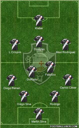 CR Vasco da Gama Formation 2014