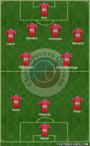 CD Quevedo Formation 2014