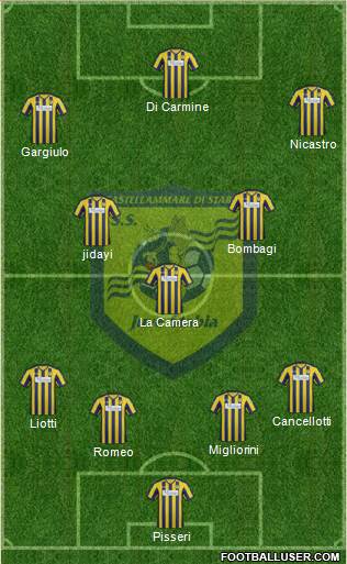 Juve Stabia Formation 2014