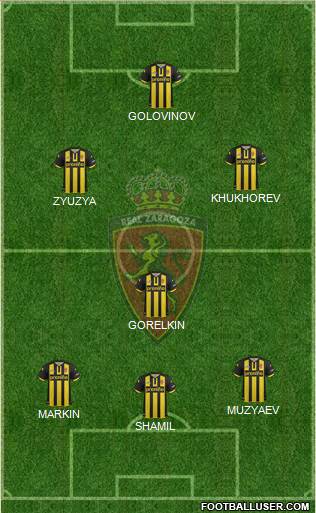 R. Zaragoza S.A.D. Formation 2014