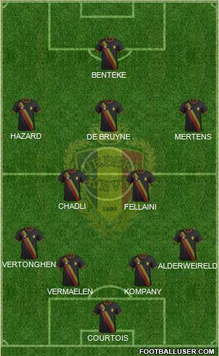 Belgium Formation 2014