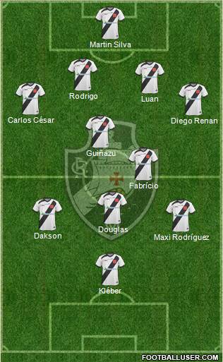 CR Vasco da Gama Formation 2014