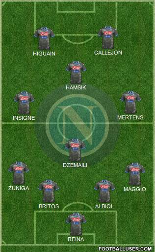 Napoli Formation 2014