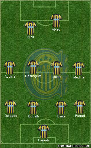 Rosario Central Formation 2014