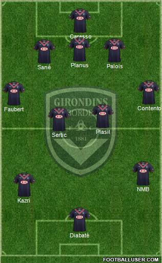 FC Girondins de Bordeaux Formation 2014