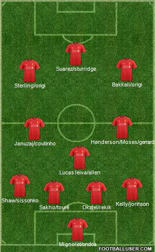 Liverpool Formation 2014