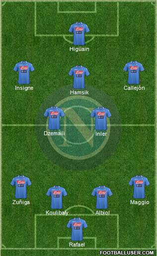 Napoli Formation 2014