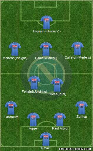 Napoli Formation 2014