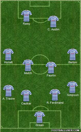 Queens Park Rangers Formation 2014