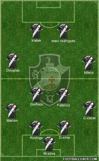 CR Vasco da Gama Formation 2014
