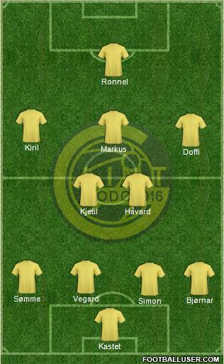 FK Bodø Glimt Formation 2014