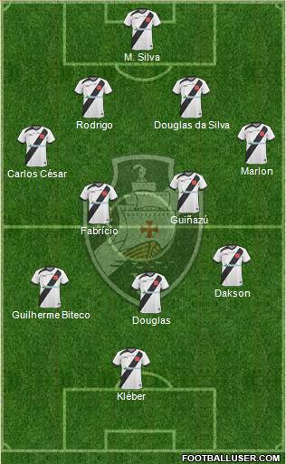 CR Vasco da Gama Formation 2014