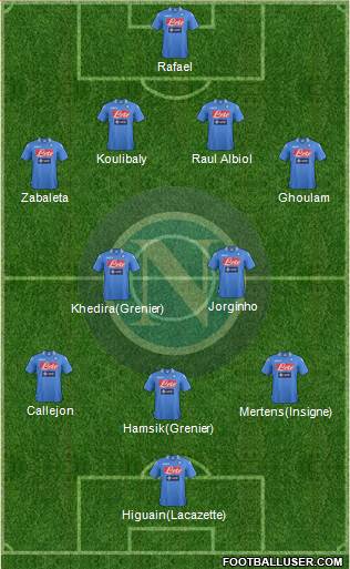 Napoli Formation 2014
