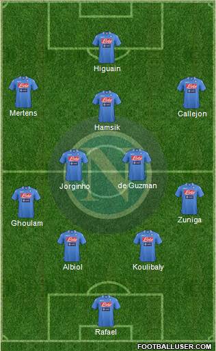 Napoli Formation 2014