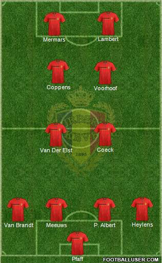 Belgium Formation 2014