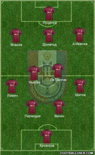 Mordovia Saransk Formation 2014