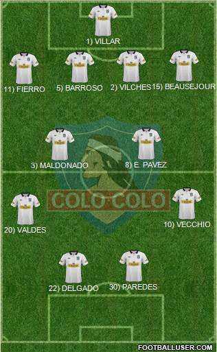 CSD Colo Colo Formation 2014