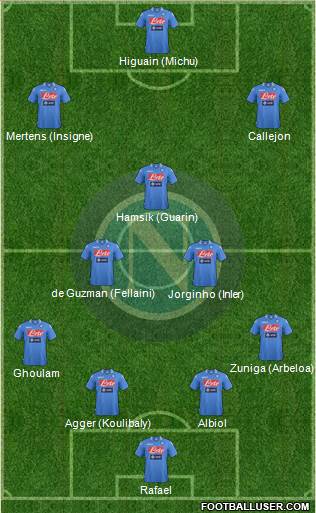 Napoli Formation 2014