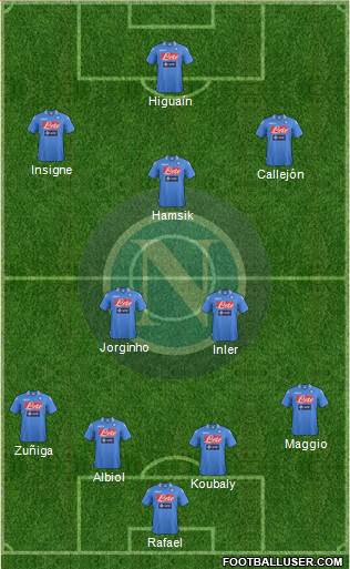 Napoli Formation 2014