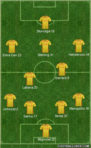 Liverpool Formation 2014