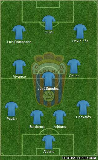 C.D. Eldense Formation 2014