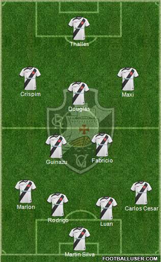 CR Vasco da Gama Formation 2014
