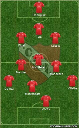 Independiente Formation 2014