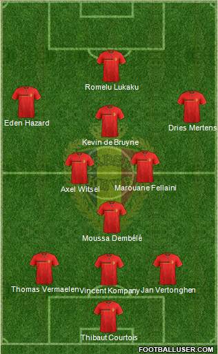 Belgium Formation 2014