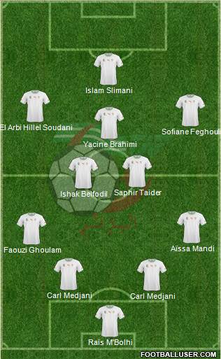 Algeria Formation 2014
