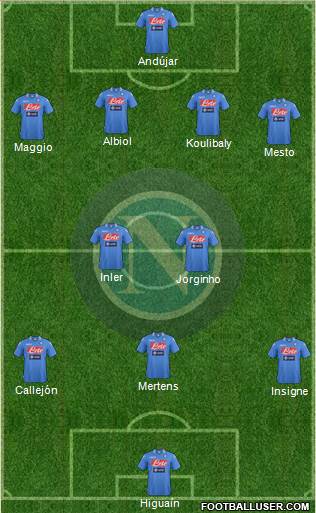 Napoli Formation 2014
