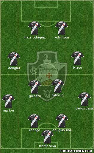 CR Vasco da Gama Formation 2014