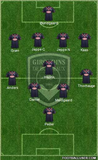 FC Girondins de Bordeaux Formation 2014