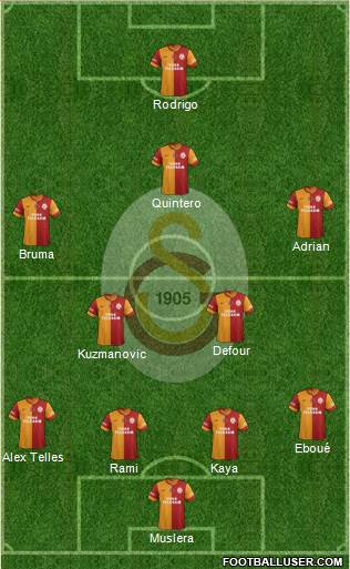 Galatasaray SK Formation 2014