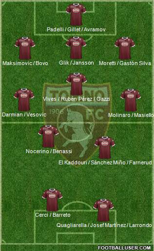 Torino Formation 2014