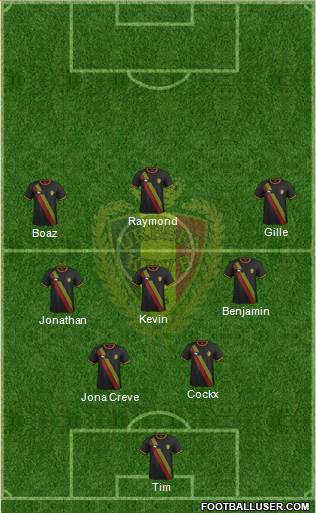 Belgium Formation 2014