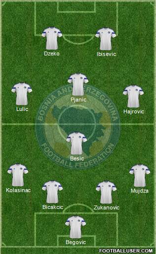 Bosnia and Herzegovina Formation 2014