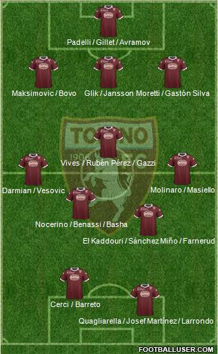 Torino Formation 2014