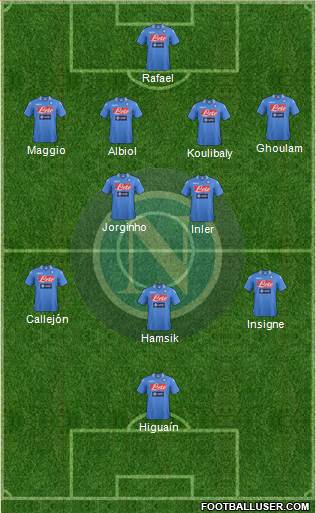 Napoli Formation 2014
