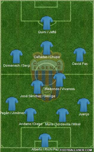 C.D. Eldense Formation 2014