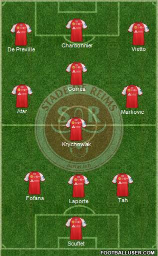 Stade de Reims Formation 2014